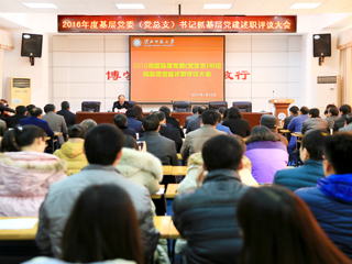 乐鱼页面在线登录2016年度基层党委（党总支）书记抓党建述职考核评议大会