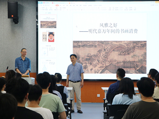南京艺术学院叶康宁教授应邀到美术学院讲学