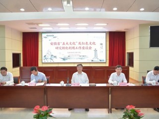 学校参加安徽省“五大文化”及红色文化研究转化利用工作座谈会