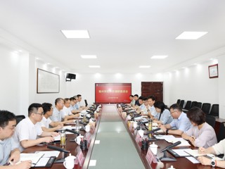亳州学院党委书记张冲、院长俞浩一行来校调研