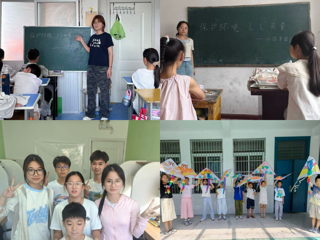 【笃行实干 青春向上】青春宣讲传绿意—乐鱼网页版登录入口绿野环保协会小绿芽宣讲团队开展环保科普支教活动 